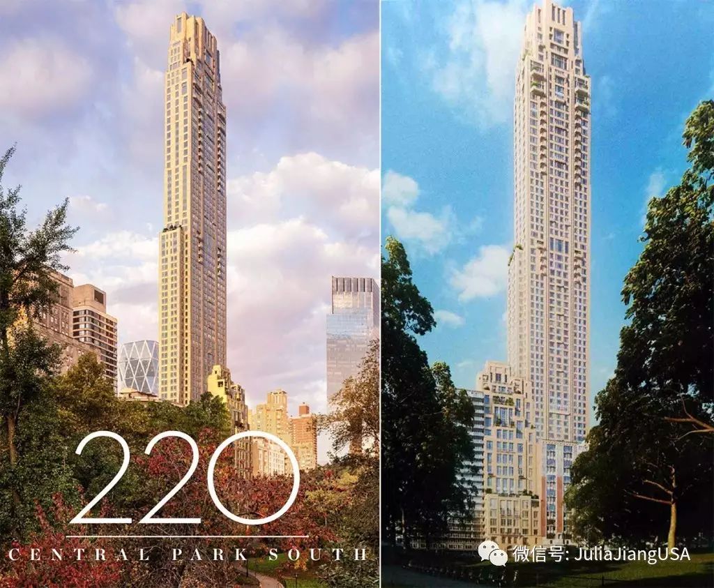 傲视群雄 无与伦比 纽约曼哈顿中央公园 220 Central Park South 即将出现全球最贵公寓