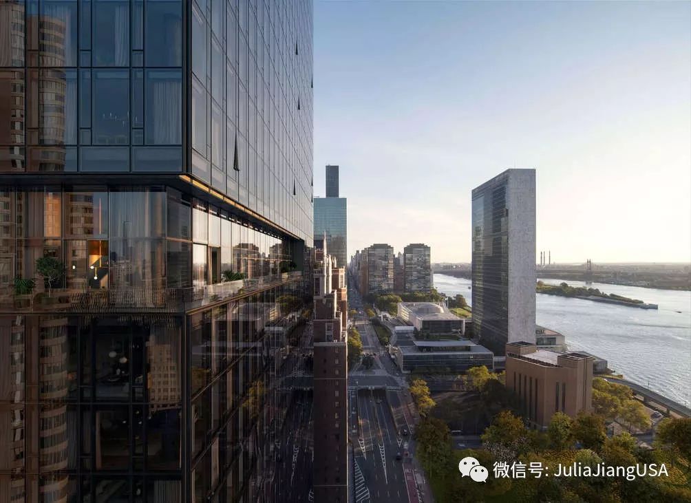 「第一大道685号」——曼哈顿东河景观 致敬联合国的新巨作
